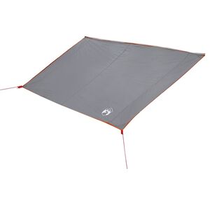 vidaXL Tarp r&eacute;sistant &agrave; l'eau personne 240 x 300 cm Gris et orange