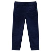 Pantalons pour enfants bleu marine foncé 92