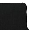 vidaXL Canap&eacute;s avec coussin 55cm Noir Contreplaqu&eacute;