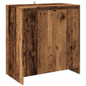 vidaXL Buffet vieux bois 70x41x75 cm bois d'ing&eacute;nierie