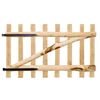 vidaXL Portillon simple de cl&ocirc;ture Bois de noisetier 100x60 cm