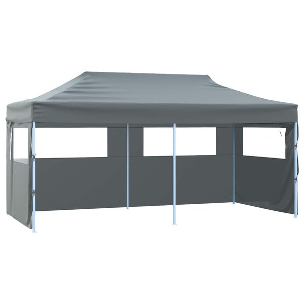 vidaXL Tente de f&ecirc;te Anthracite 291 x 580 x 315 cm Tissu Oxford