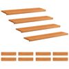 vidaXL Marches d'escalier 12 pi&egrave;ces 110 x 30 x 2 cm Marron Clair