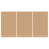 vidaXL Tissu de remplacement pour auvent rayures multicolores 6x3 m