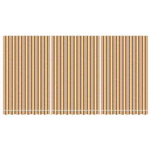 vidaXL Tissu de remplacement pour auvent rayures multicolores 6x3 m