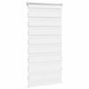 vidaXL Store v&eacute;nitien Zebra 80,9 x 150 cm, largeur du tissu 76,7 cm, blanc