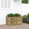 vidaXL Jardinière d'extérieur 90x50x50 cm bois de pin imprégné