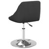 vidaXL Tabouret de bar Noir Velours