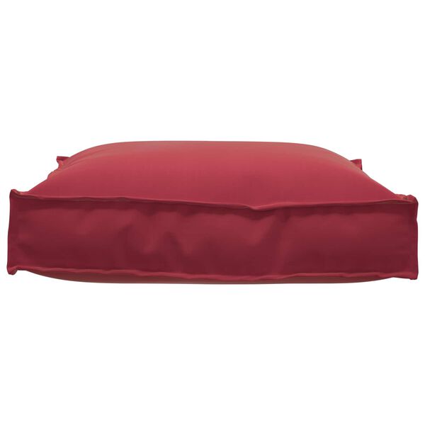 vidaXL Coussin Bordeaux 70 x 70 x 12 cm Tissu Oxford