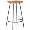 vidaXL Tabourets de bar lot de 4 bois d'acacia solide