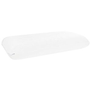 vidaXL Coussin de sommeil Uni Blanc 60 x 40 x 13 cm