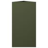 vidaXL Jardini&egrave;re vert olive triangulaire 40x34,5x70 cm acier