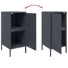 vidaXL Buffet anthracite 36x39x79 cm acier