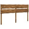vidaXL T&ecirc;te de lit en bois brut ROSTOCK Naturel 180 cm