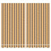 vidaXL Tissu de remplacement pour auvent rayures multicolores 3x2,5 m
