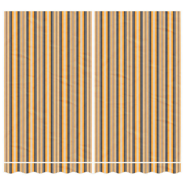 vidaXL Tissu de remplacement pour auvent rayures multicolores 3x2,5 m