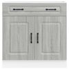 vidaXL Armoire de cuisine Kalmar sonoma gris bois d'ing&eacute;nierie