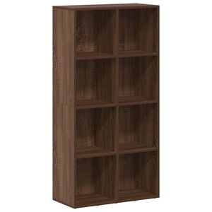 vidaXL Biblioth&egrave;que/Buffet Ch&ecirc;ne marron 66x30x130 cm Bois d'ing&eacute;nierie