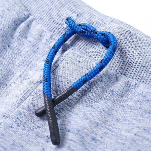 Short pour enfants à cordon de serrage mélange bleu 128