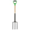 vidaXL Ensemble d'outils de jardinage 4 pcs Acier et bois de fr&ecirc;ne