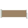 vidaXL Auvent lat&eacute;ral 60 x 300 cm 100% polyester fer acier