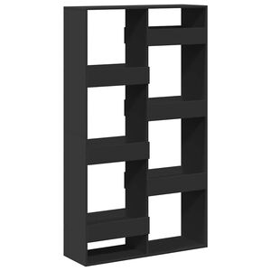 vidaXL Biblioth&egrave;que noir 100x33x175 cm bois d'ing&eacute;nierie
