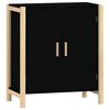 vidaXL Buffet Noir 62x38x70 cm Bois d'ing&eacute;nierie
