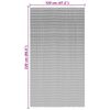 VidaXL Rideau anti-insectes gris foncé 120x220 cm bambou