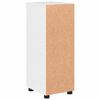 vidaXL Cabinet de salle de bain Blanc brillant 30 x 35 x 80 cm