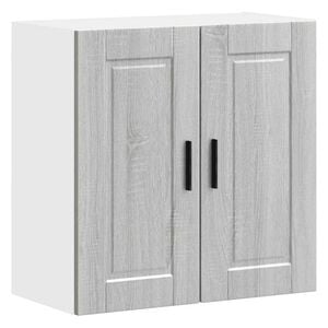 vidaXL Armoire murale de cuisine Porto sonoma gris bois d'ing&eacute;nierie
