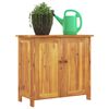 vidaXL Armoire de jardin 75x35x70 cm bois massif d'acacia