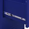 vidaXL Armoire de rangement Bleu marine 42,5x35x101,5 cm Acier