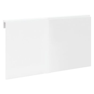 vidaXL Table murale pliable Blanc brillant 100x60x56cm Bois ingénierie