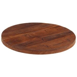 vidaXL Dessus de table &Oslash; 40x2,5 cm rond bois massif de r&eacute;cup&eacute;ration
