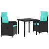 vidaXL Ensemble de salle &agrave; manger pour jardin 3 pc