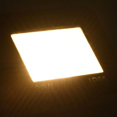 vidaXL Projecteur à LED 20 W Blanc chaud