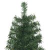 vidaXL Sapin de No&euml;l mince avec support 300 cm PVC