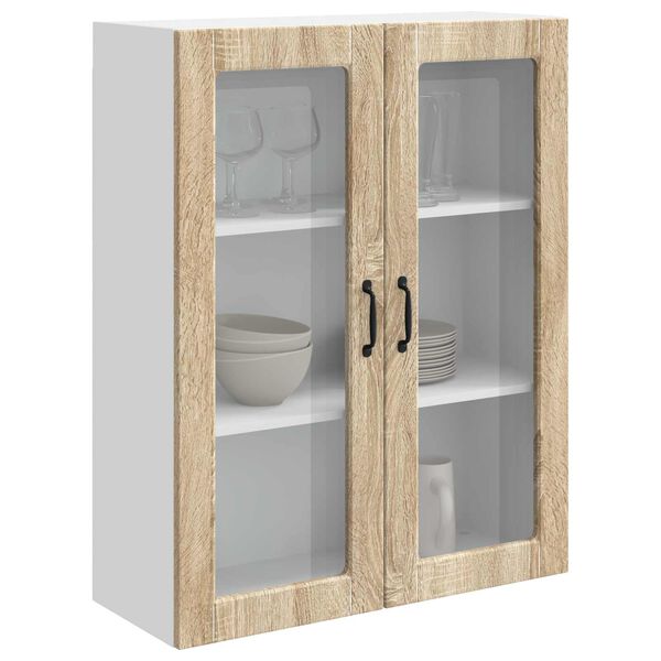 vidaXL Armoire de cuisine Kalmar Ch&ecirc;ne Sonoma 80 x 31 x 100 cm