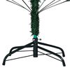 vidaXL Arbre de No&euml;l artificiel pr&eacute;-&eacute;clair&eacute; et boules vert 120 cm PVC