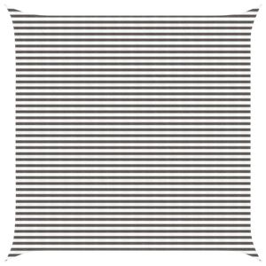 vidaXL Voile d'ombre Gris clair et blanc 4,5 x 4,5 m HDPE