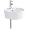 vidaXL Lavabo de salle de bains Chrome 40,5 x 40,5 x 15 cm m&eacute;tal