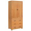 vidaXL Ensemble de meubles de rangement 2 pc Marron 80 x 50 x 180 cm