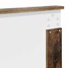 vidaXL Lit de Rangement Ch&ecirc;ne fum&eacute; 135 x 190 cm Bois d'ing&eacute;nierie