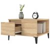 vidaXL Table basse chêne sonoma 55x55x36,5 cm bois d'ingénierie