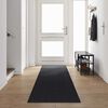 vidaXL Tapis Couloir Anthracite 80 x 500 cm tissu