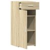 vidaXL Buffet ch&ecirc;ne sonoma 40x42,5x93 cm bois d'ing&eacute;nierie