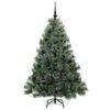 vidaXL Sapin de No&euml;l artificiel avec 150 LED Vert 150 cm PE et PVC