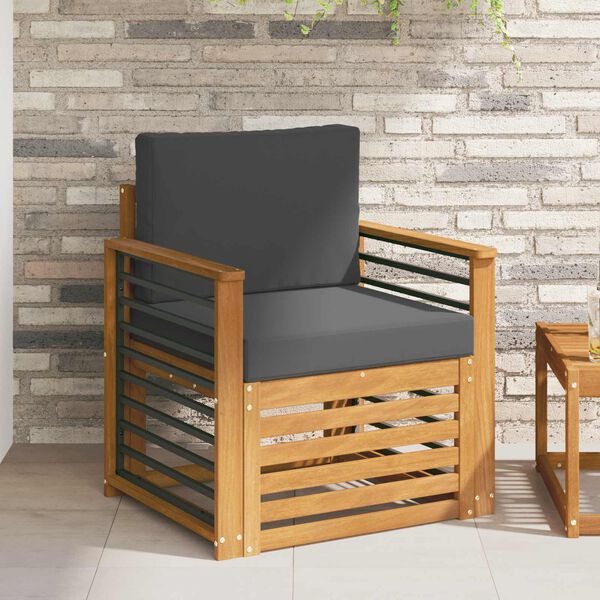 vidaXL Ensemble de canap&eacute;s d'ext&eacute;rieur Naturel 71 x 63 x 73 cm