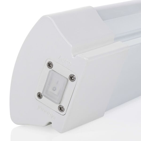 Smartwares Luminaire &agrave; LED avec capteur de mouvement 60x50x7,5cm Blanc