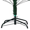 vidaXL Arbre de No&euml;l artificiel pr&eacute;-&eacute;clair&eacute; et boules vert 120 cm PVC